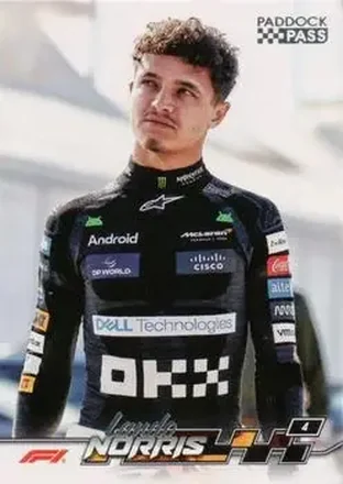 2024 Topps Paddock Pass Formula 1 #7a - Lando Norris - McLaren F1