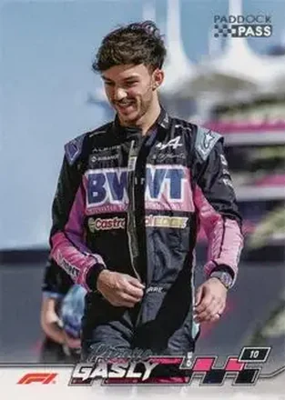 2024 Topps Paddock Pass Formula 1 #10b - Pierre Gasly - BWT Alpine F1 Team