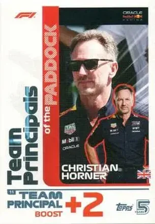 2024 Topps Turbo Attax F1 #11 - Christian Horner - Oracle Red Bull Racing