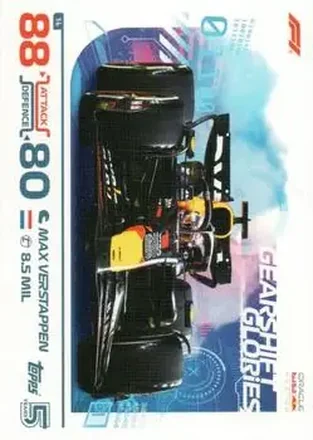 2024 Topps Turbo Attax F1 #14 - Max Verstappen - Oracle Red Bull Racing