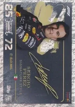 2024 Topps Turbo Attax F1 feature card