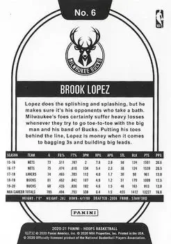 Back of Brook Lopez