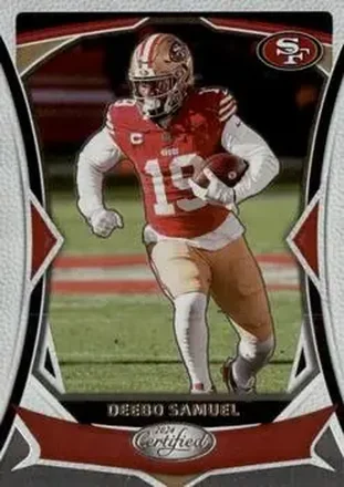 2024 Panini Certified #34 - Deebo Samuel - San Francisco 49ers