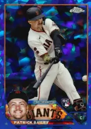 2023 Topps Chrome Update Sapphire Edition #USCS8 - Patrick Bailey - San Francisco Giants