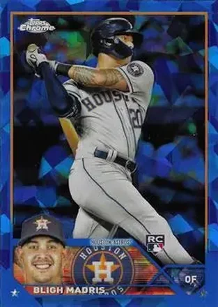 2023 Topps Chrome Update Sapphire Edition #USCS9 - Bligh Madris - Houston Astros
