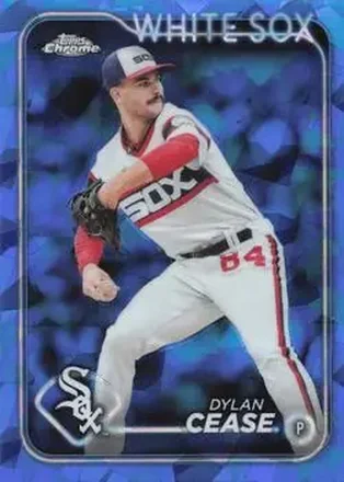 2024 Topps Chrome Sapphire Edition #40 - Dylan Cease - Chicago White Sox