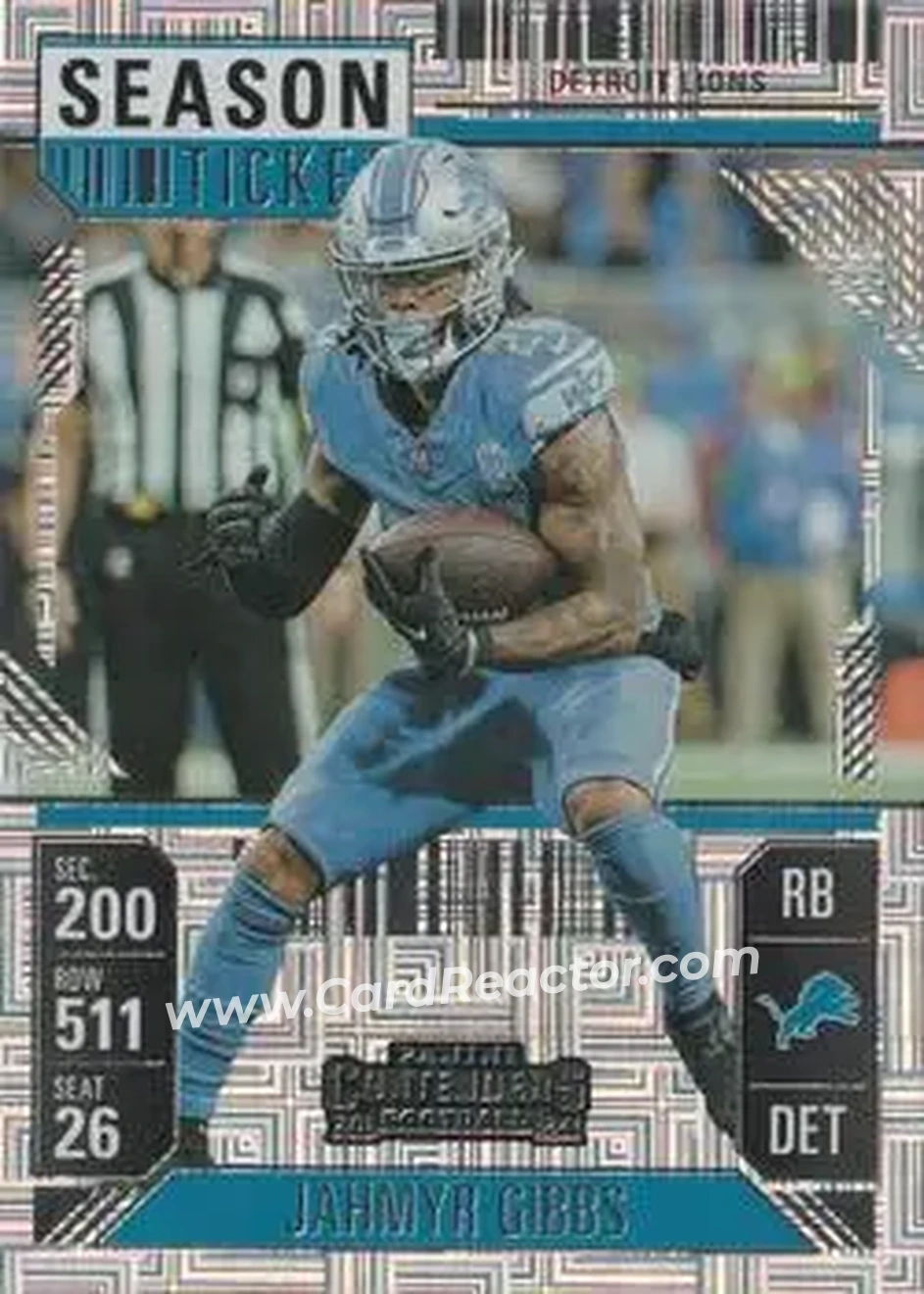 2024 Panini Contenders #32 - Jahmyr Gibbs - Detroit Lions - Front