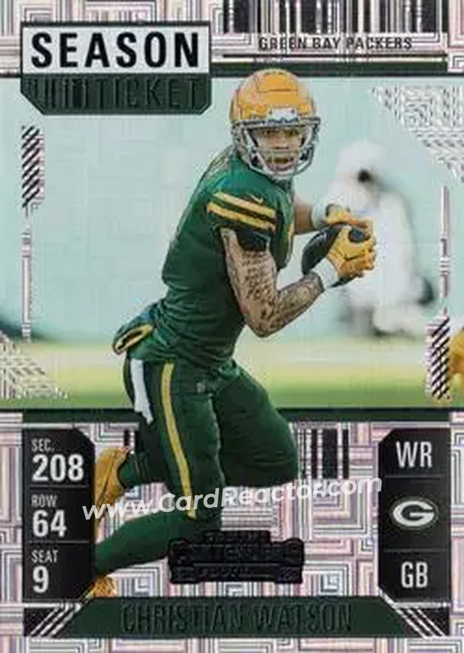 2024 Panini Contenders #36 - Christian Watson - Green Bay Packers - Front