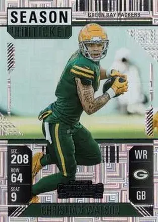 2024 Panini Contenders #36 - Christian Watson - Green Bay Packers