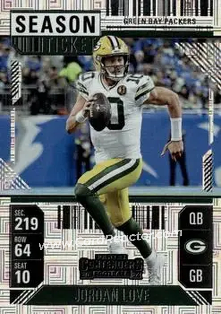 2024 Panini Contenders #37 - Jordan Love - Green Bay Packers - Front