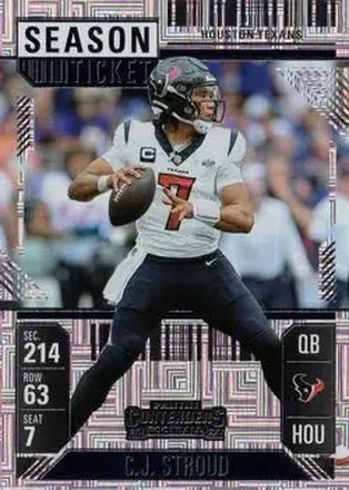 2024 Panini Contenders #39 - CJ Stroud - Houston Texans