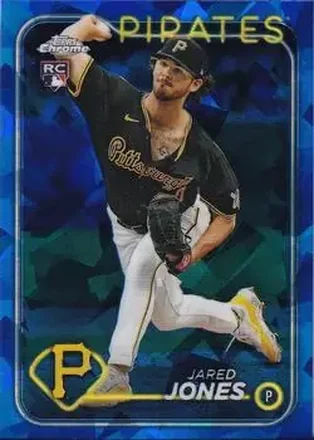 2024 Topps Chrome Update Sapphire Edition #USCS49 - Jared Jones - Pittsburgh Pirates
