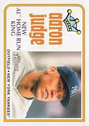 2023 Topps Heritage #1 - Aaron Judge - New York Yankees
