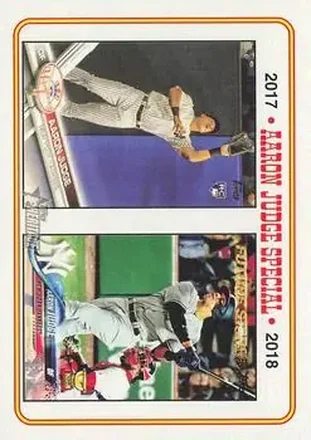 2023 Topps Heritage #2 - Aaron Judge - New York Yankees