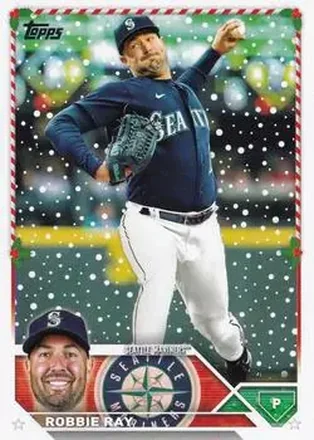 2023 Topps Holiday #H2 - Robbie Ray - Seattle Mariners