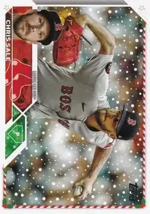 2023 Topps Holiday #H5 - Chris Sale - Boston Red Sox