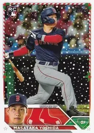 2023 Topps Holiday #H8 - Masataka Yoshida - Boston Red Sox