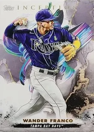 2023 Topps Inception #9 - Wander Franco - Tampa Bay Rays