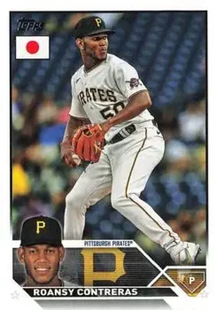 2023 Topps Japan Edition #3 - Roansy Contreras - Pittsburgh Pirates
