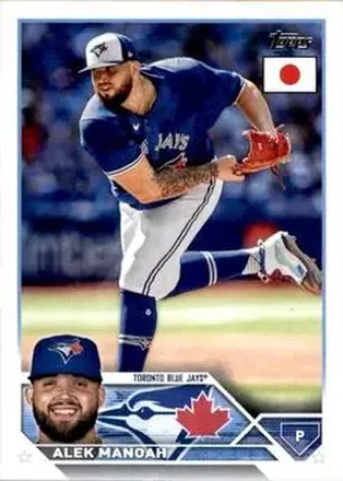 2023 Topps Japan Edition #4 - Alek Manoah - Toronto Blue Jays