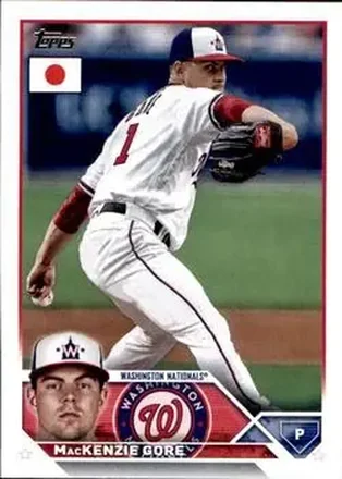2023 Topps Japan Edition #5 - Mackenzie Gore - Washington Nationals