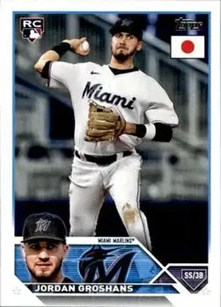 2023 Topps Japan Edition #6 - Jordan Groshans - Miami Marlins