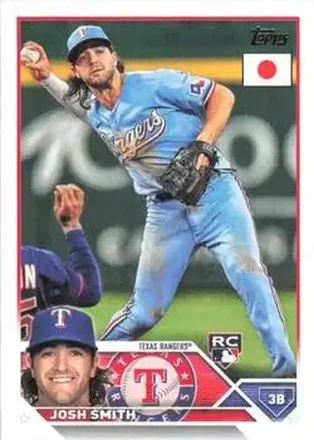 2023 Topps Japan Edition #8 - Josh Smith - Texas Rangers