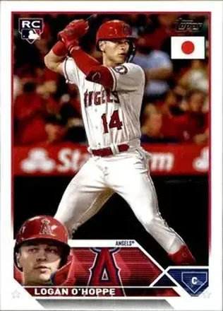 2023 Topps Japan Edition #9 - Logan O'Hoppe - Los Angeles Angels