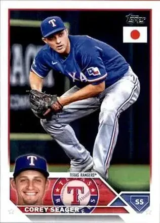 2023 Topps Japan Edition #10 - Corey Seager - Texas Rangers