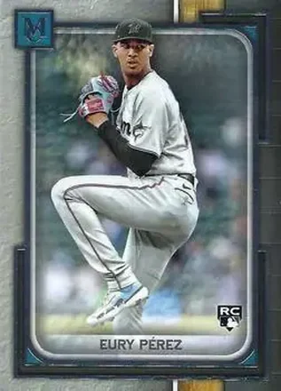 2023 Topps Museum Collection #1 - Eury Pérez - Miami Marlins