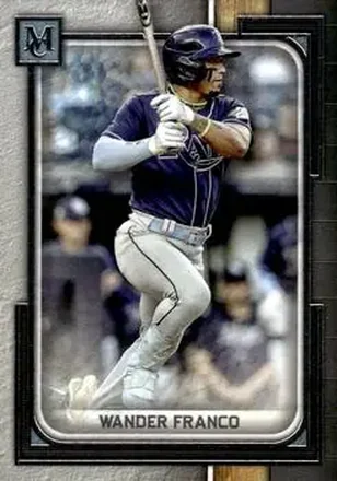 2023 Topps Museum Collection #5 - Wander Franco - Tampa Bay Rays