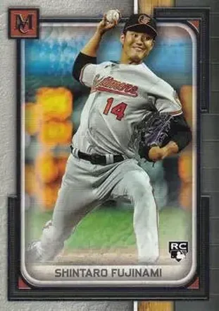 2023 Topps Museum Collection #7 - Shintaro Fujinami - Baltimore Orioles