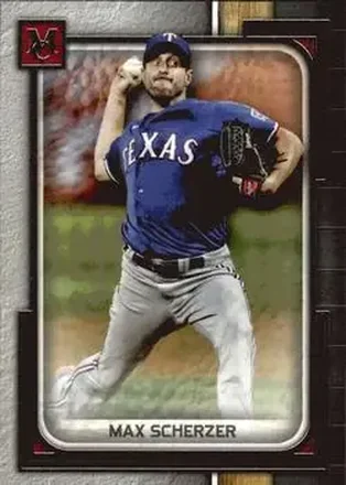 2023 Topps Museum Collection #9 - Max Scherzer - Texas Rangers