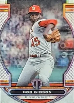 2023 Topps Tribute #4 - Bob Gibson - St. Louis Cardinals
