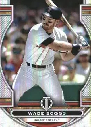 2023 Topps Tribute #7 - Wade Boggs - Boston Red Sox