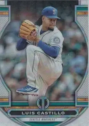 2023 Topps Tribute #9 - Luis Castillo - Seattle Mariners