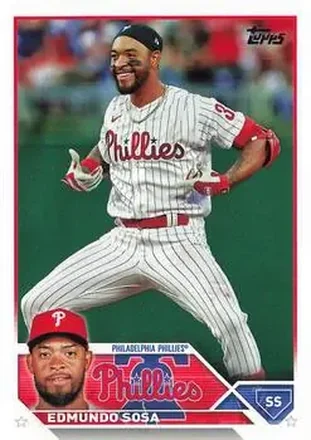 2023 Topps Update #US2 - Edmundo Sosa - Philadelphia Phillies