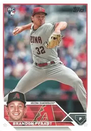 2023 Topps Update #US6 - Brandon Pfaadt - Arizona Diamondbacks