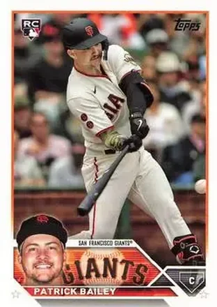 2023 Topps Update #US8 - Patrick Bailey - San Francisco Giants