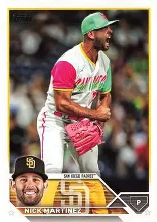 2023 Topps Update #US10 - Nick Martinez - San Diego Padres