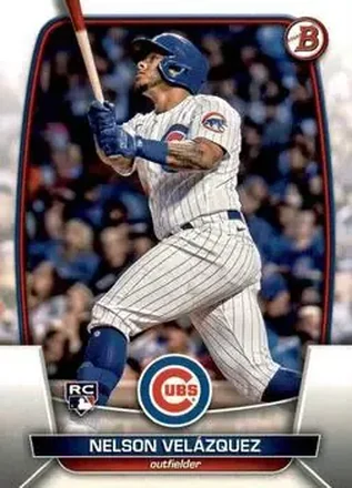 2023 Bowman #12 - Nelson Velazquez - Chicago Cubs