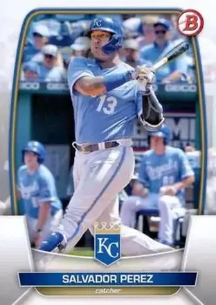 2023 Bowman #16 - Salvador Perez - Kansas City Royals