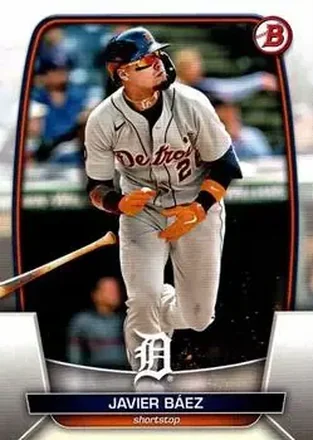 2023 Bowman #18 - Javier Báez - Detroit Tigers