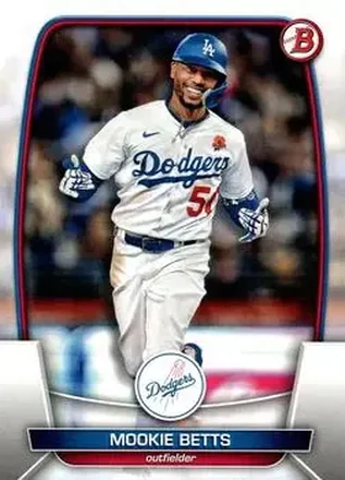 2023 Bowman #20 - Mookie Betts - Los Angeles Dodgers