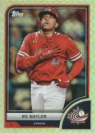 2023 Topps World Baseball Classic #3 - Bo Naylor - Canada
