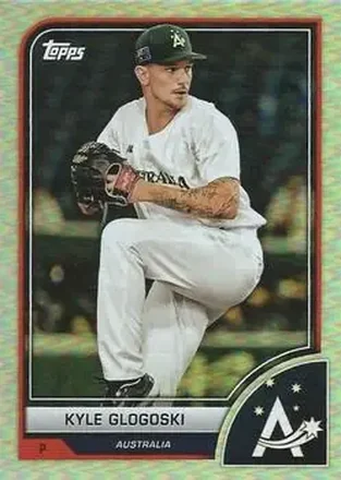 2023 Topps World Baseball Classic #4 - Kyle Glogoski - Australia