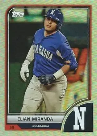 2023 Topps World Baseball Classic #6 - Elian Miranda - Nicaragua