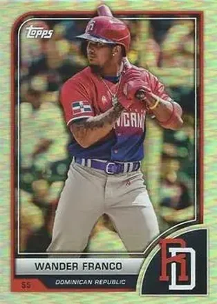 2023 Topps World Baseball Classic #8 - Wander Franco - Dominican Republic