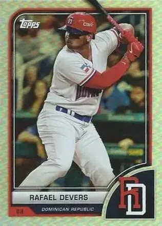 2023 Topps World Baseball Classic #10 - Rafael Devers - Dominican Republic