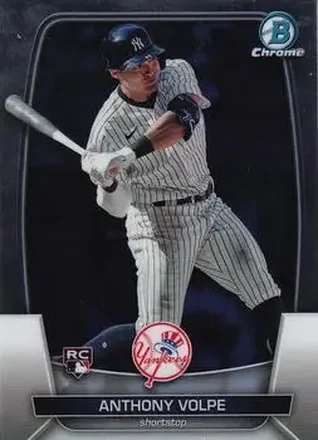 2023 Bowman Chrome #11 - Anthony Volpe - New York Yankees